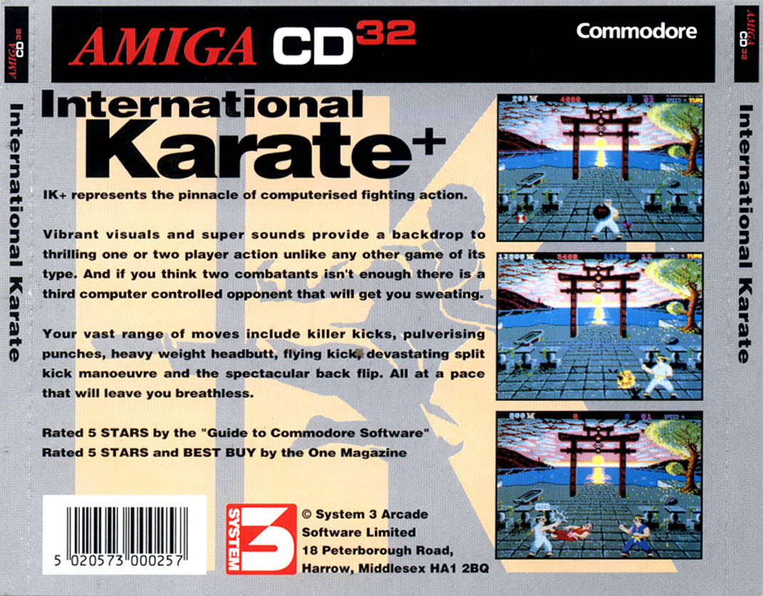 International Karate+ screenshot 3 for Amiga CD32